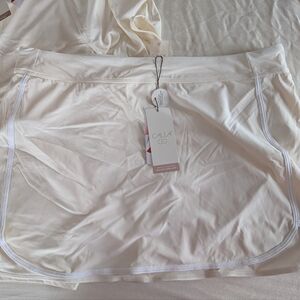 NWT Calia Cream swim Skirt Bottoms XL Light Cream New Womens Bikini Bottom